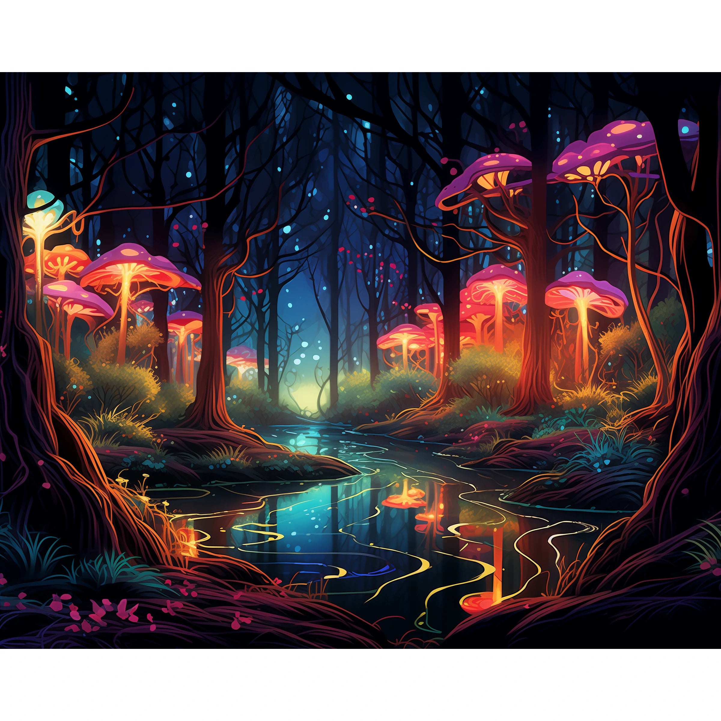 Luminous Shroomscape